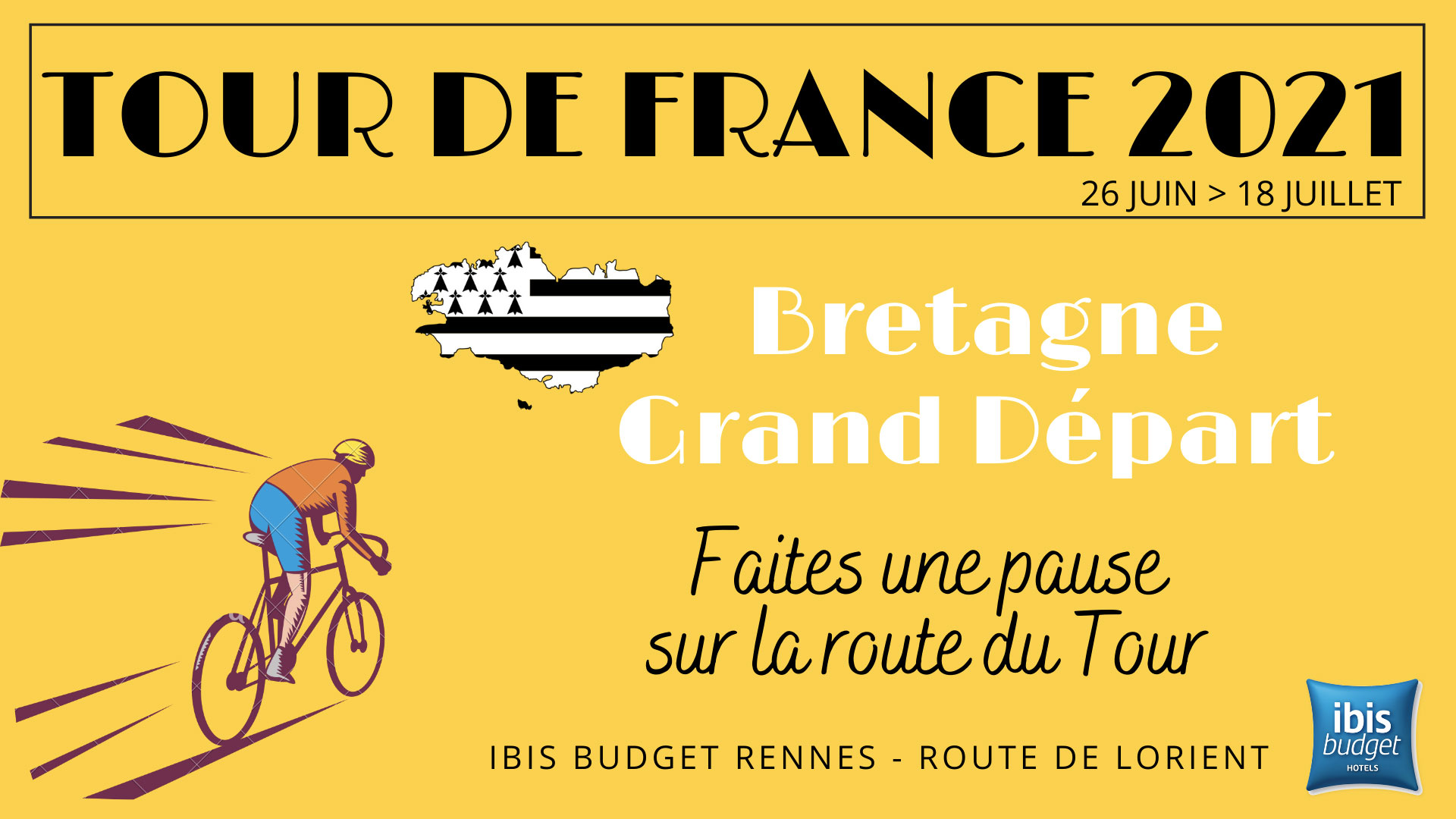 hotel rennes ibis budget tour de france 3