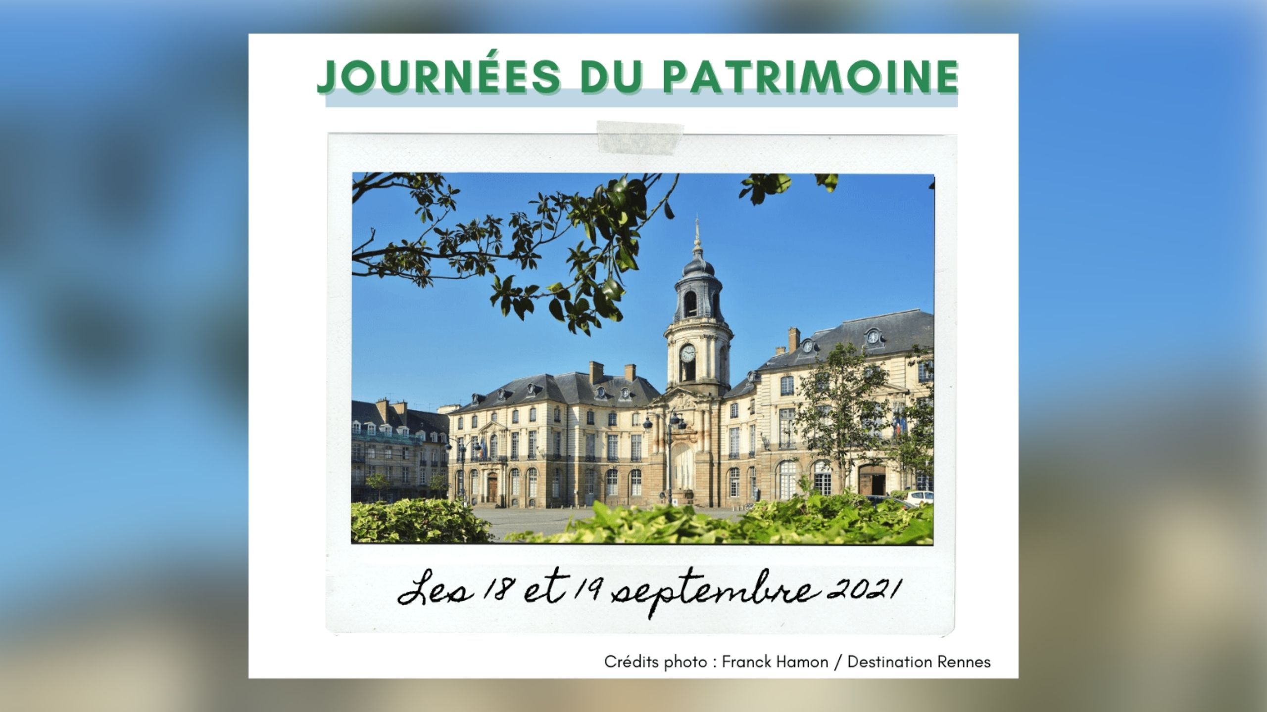 journees européennes du patrimoine à rennes